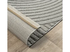 the carpet Alfombra De Salón-Alfombra Everest Modern 3D alto-bajo - - 160 x 230 cm Gris