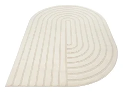 the carpet Alfombra Everest Modern Shape - - 200 x 290 cm Crema Sale