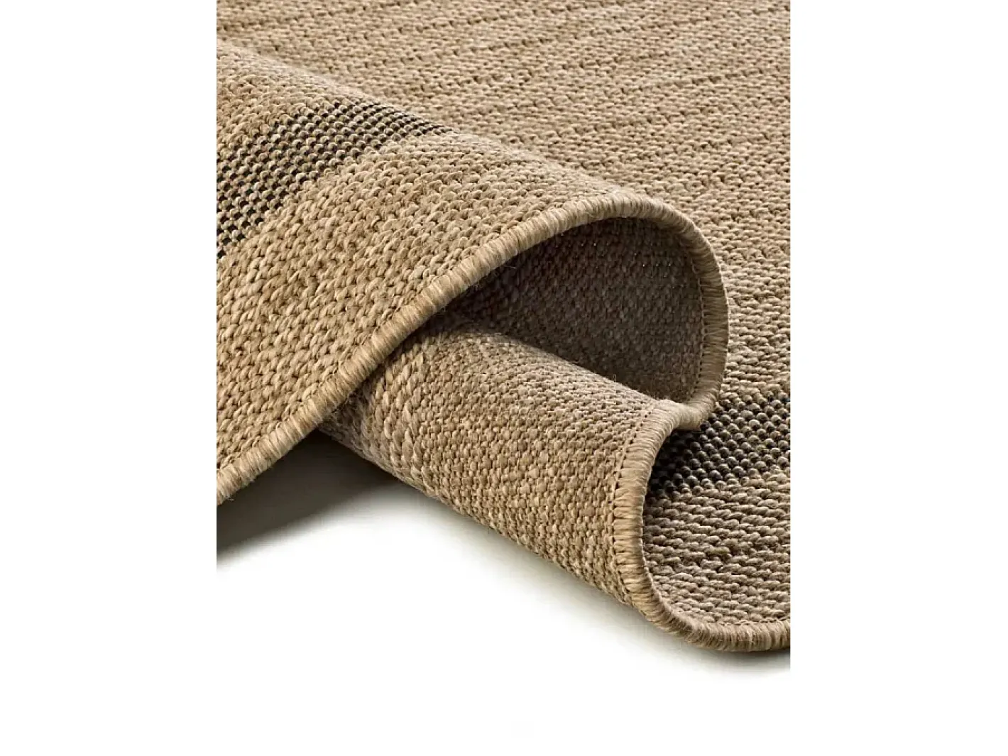 Online Alfombra exterior - efecto yute - natural - 200 x 290 cm - ACRA Marru00f3n