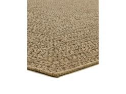 Alfombra exterior - efecto yute - natural - 200 x 290 cm - ACRA Marru00f3n Discount
