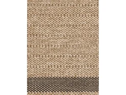 Alfombra De Exterior-Alfombra exterior - efecto yute - natural - 120 x 170 cm - ACRA Marru00f3n