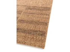 Alfombra exterior - geométrico aspecto yute - natural - 120 x 170 cm - GUINEA Color natural oscuro Sale