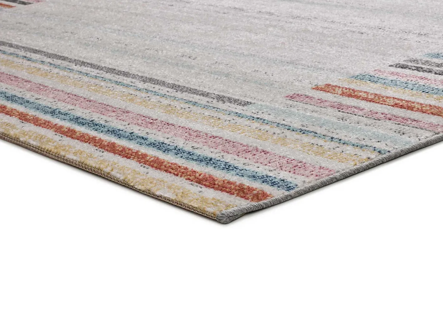 Alfombra exterior - geométrico - multicolor - 160 x 230 cm - SAMARA Beige / Multicolor Sale