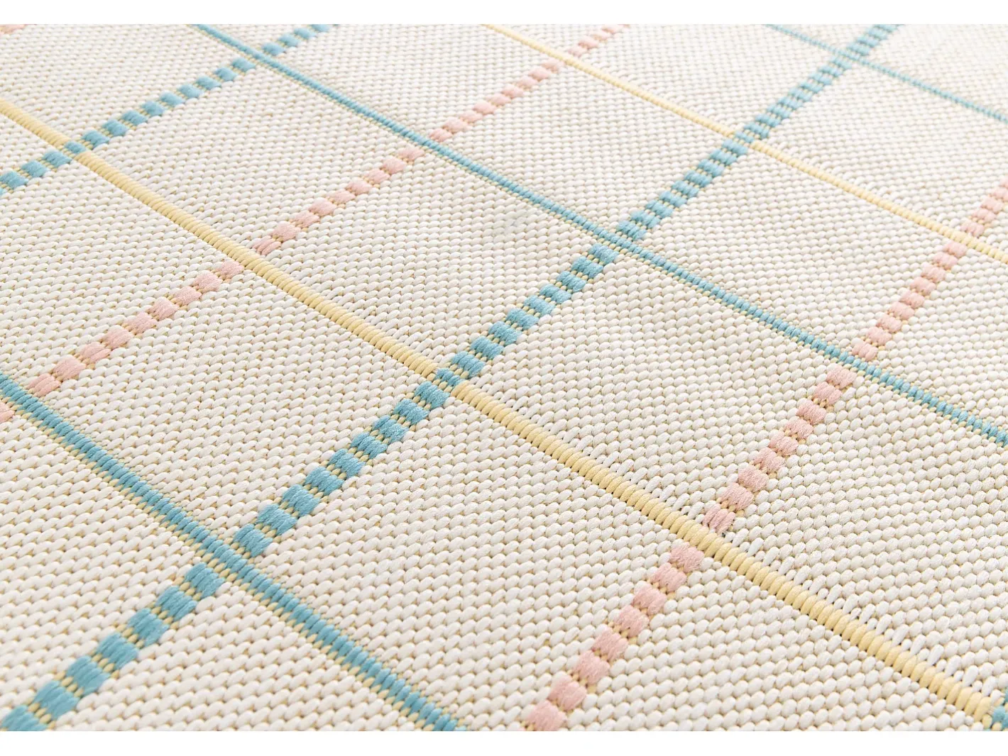 Alfombra exterior - geométrico - - 80 x 150 cm - MANILA Multicolor Best
