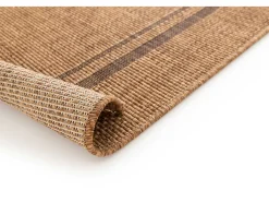 Alfombra exterior - geométrico aspecto yute - natural - 160 x 230 cm - GUINEA Color natural oscuro New