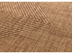 Online Alfombra exterior - geométrico aspecto yute - natural - 80 x 150 cm - GUINEA Color natural oscuro