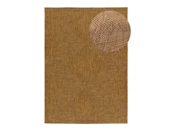 Online Alfombra exterior - geométrico aspecto yute - natural - 80 x 150 cm - GUINEA Color natural oscuro