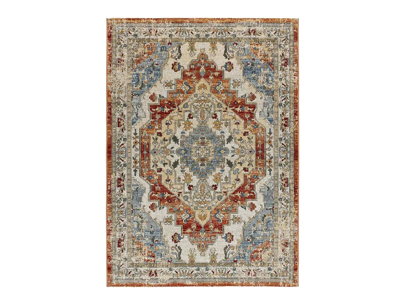 Hot Alfombra exterior - vintage - caldera - 80 x 150 cm - LUNA Terracota