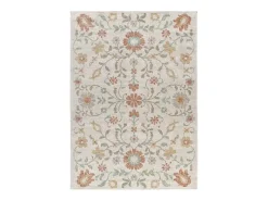 Outlet Alfombra exterior - motivos florales - - 200 x 290 cm - SAMARA Beige / Multicolor
