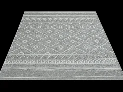 the carpet Alfombra Exterior Interior diseño moderno - - 240 x 340 cm - CALGARY Gris Clearance