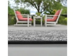 the carpet Alfombra Exterior Interior diseño moderno - Antracita - 140 x 200 cm - CALGARY Gris antracita Hot