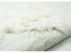 Alfombra De Salón-Alfombra Flokati de Grecia 250x300 cm Naturaleza Flokos XXL Color natural claro
