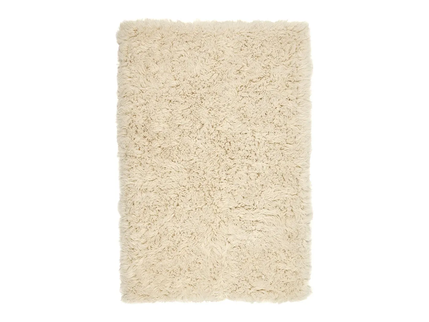 Alfombra Flokati de Grecia 60x90 cm Naturaleza Flokos 2450 Color natural claro Clearance