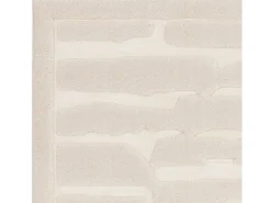 Alfombra geométrica - 120x170cm - crema - Valley Path Blanco roto Discount