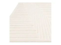 Online Alfombra geométrica - 200x290cm - crema - Valley Connection Blanco roto