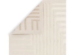 Online Alfombra geométrica - 200x290cm - crema - Valley Connection Blanco roto