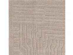 Alfombra De Salón-Alfombra geométrica - 200x290cm - beige - Valley Route Topo