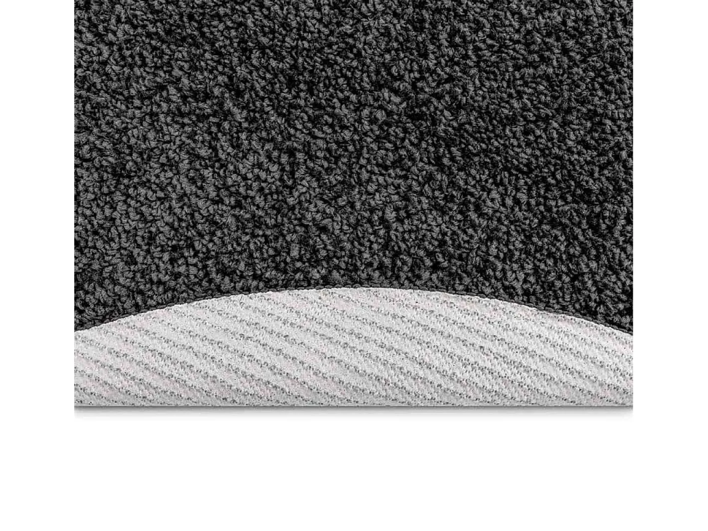Alfombra oscuro 120 x 120 cm Polipropileno Gris Sale