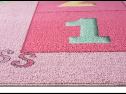 Discount the carpet Alfombra Happy Life Juego Princesa - - 120x160 cm Rosa