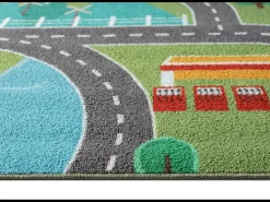 Clearance the carpet Alfombra Happy Life Juego - - 140x200 cm Verde
