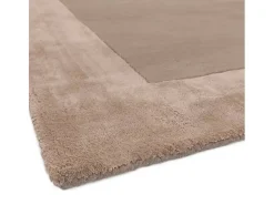 Alfombra hecha a mano Alfombra hecha a mano de lana y viscosa - 160x230cm - - Ascot Beige Best