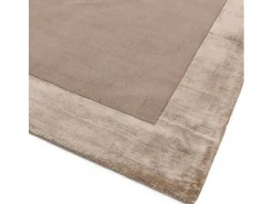 Alfombra hecha a mano Alfombra hecha a mano de lana y viscosa - 160x230cm - - Ascot Beige Best