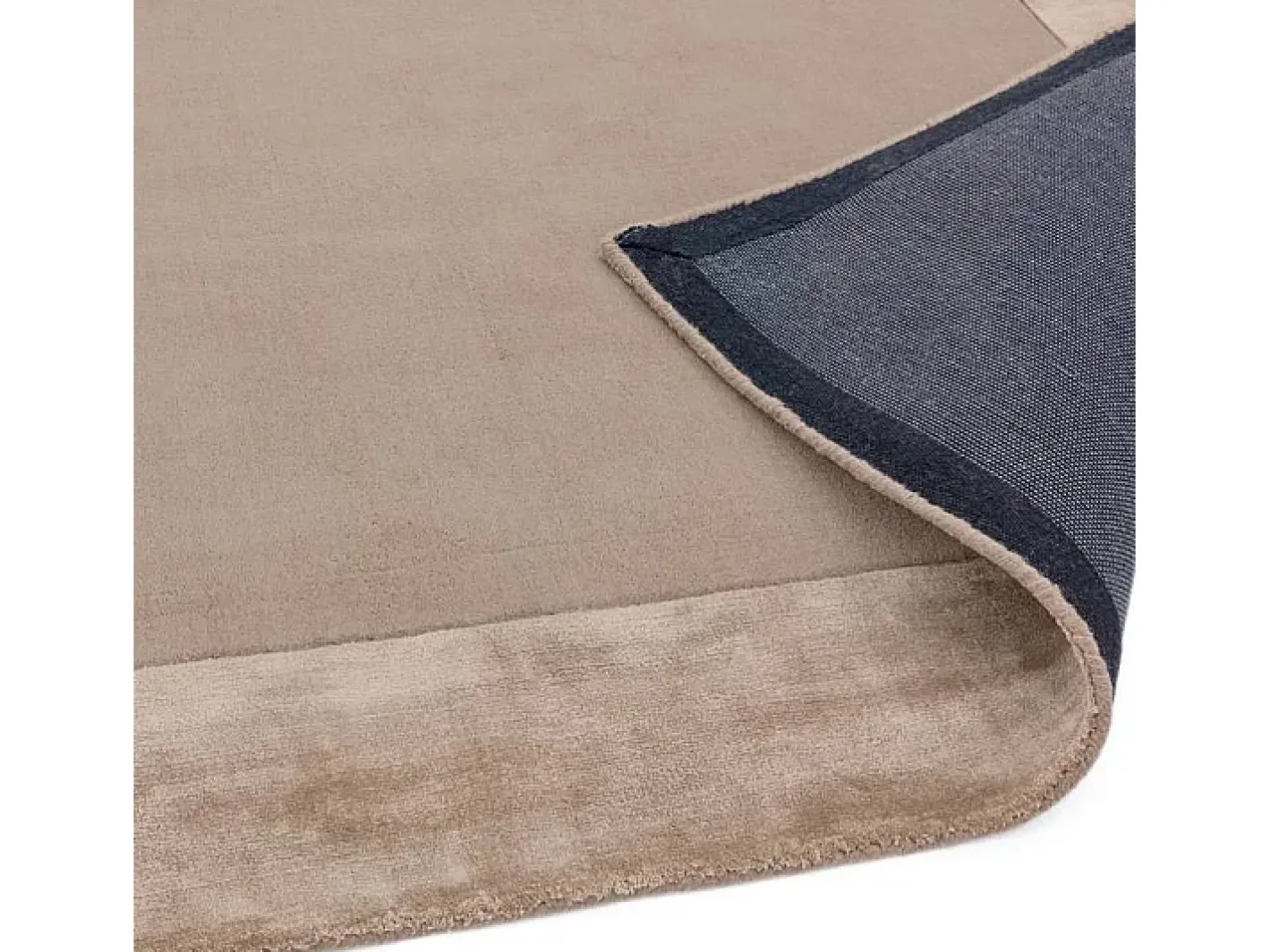 Alfombra hecha a mano Alfombra hecha a mano de lana y viscosa - 160x230cm - - Ascot Beige Best