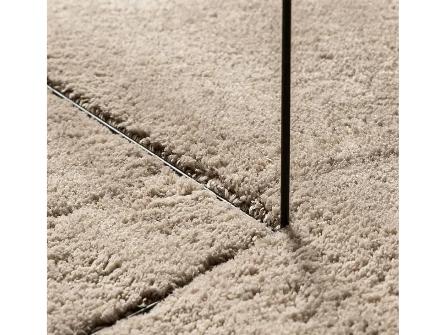 Discount Alfombra HUARTE de pelo corto suave y lavable arena 240x340 cm Marru00f3n
