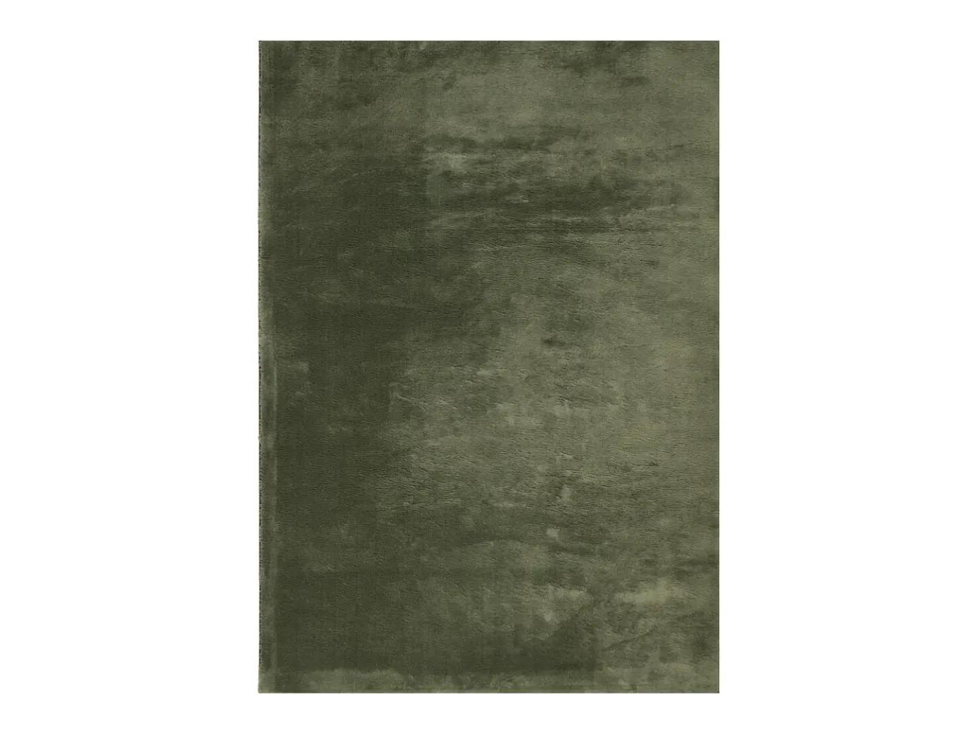 Alfombra HUARTE de pelo corto suave lavable bosque 140x200 cm Verde