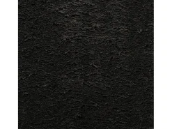 Alfombra De Cocina|Alfombra Redonda-Alfombra HUARTE de pelo corto suave y lavable en color Ø 100 cm Negro