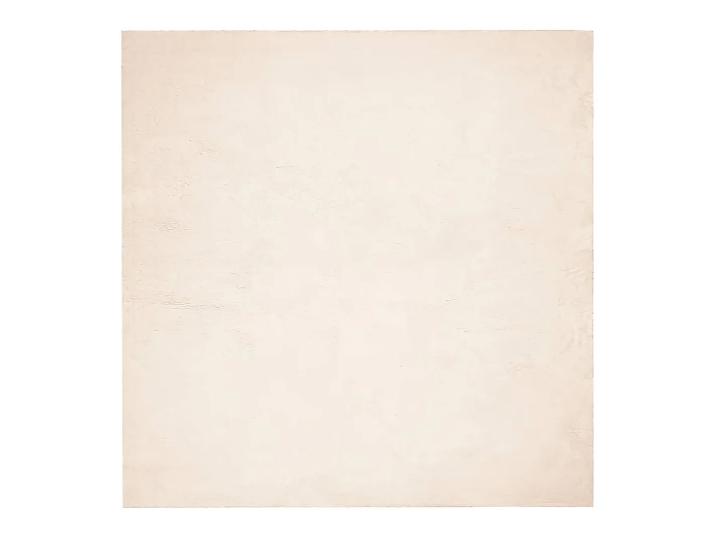 Alfombra HUARTE de pelo corto suave y lavable 200x200 cm Beige Sale