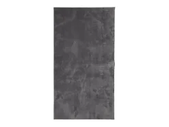 Alfombra De Cocina-Alfombra HUARTE de pelo corto suave y lavable en color antracita 60x110cm Gris