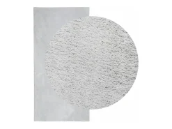 Discount Alfombra HUARTE de pelo corto suave y lavable en 100x200 cm Gris