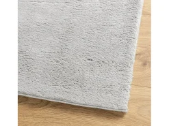 Online Alfombra HUARTE de pelo corto suave y lavable en 80x200 cm Gris