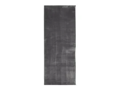 Alfombra HUARTE de pelo corto suave y lavable en color antracita 80x200cm Gris Online