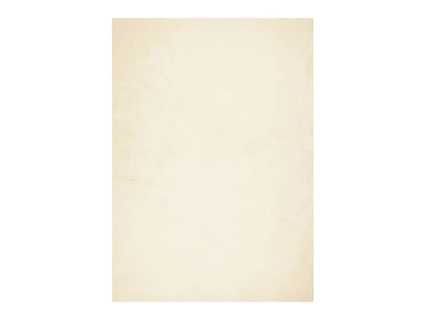 Alfombra HUARTE de pelo corto suave y lavable color crema 240x340 cm Blanco Online