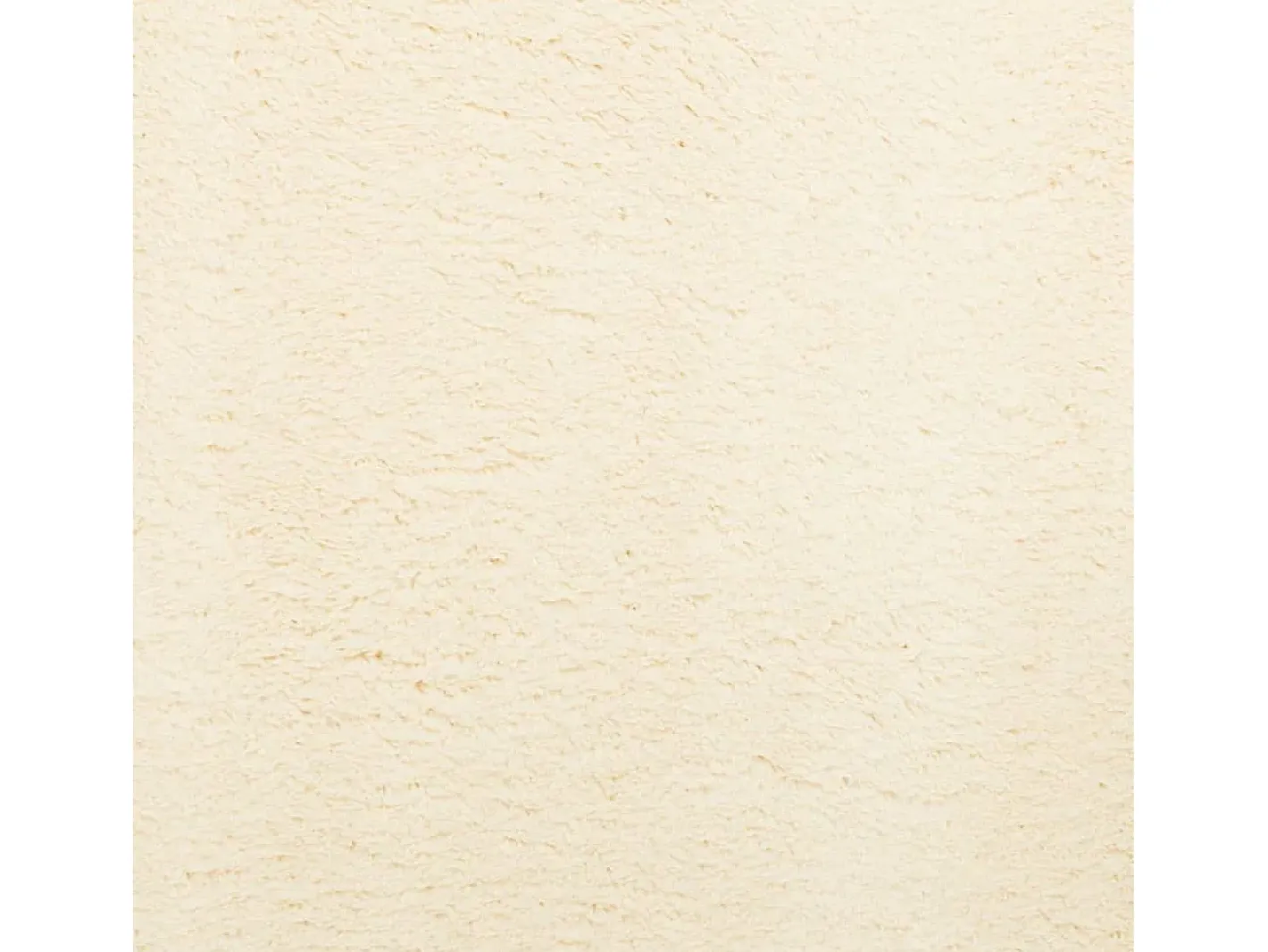 Alfombra HUARTE de pelo corto suave y lavable color crema 200x200 cm Blanco Sale