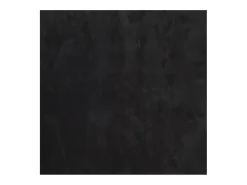 Alfombra De Cocina|Alfombra Redonda-Alfombra HUARTE de pelo corto suave y lavable negra 240x240 cm Negro
