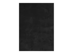 Alfombra HUARTE de pelo corto suave y lavable negra 120x170 cm Negro Clearance