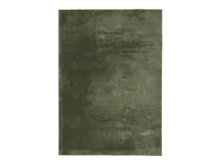 Alfombra De Cocina-Alfombra HUARTE de pelo corto suave lavable bosque 200x280 cm Verde