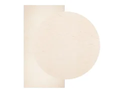Alfombra De Cocina-Alfombra HUARTE de pelo corto suave y lavable 100x200 cm Beige