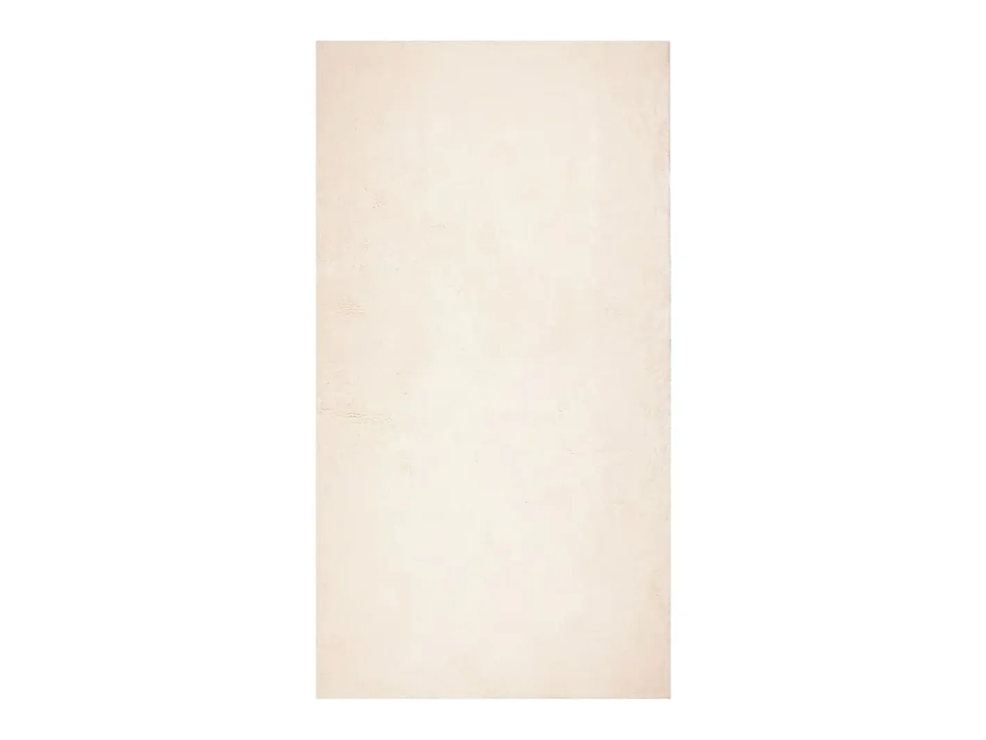 Alfombra HUARTE de pelo corto suave y lavable 80x150 cm Beige New