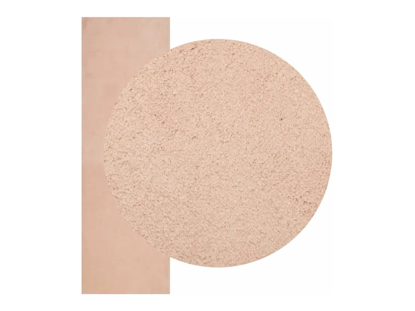 Discount Alfombra HUARTE de pelo corto suave lavable rojo claro 80x250 cm Rosa
