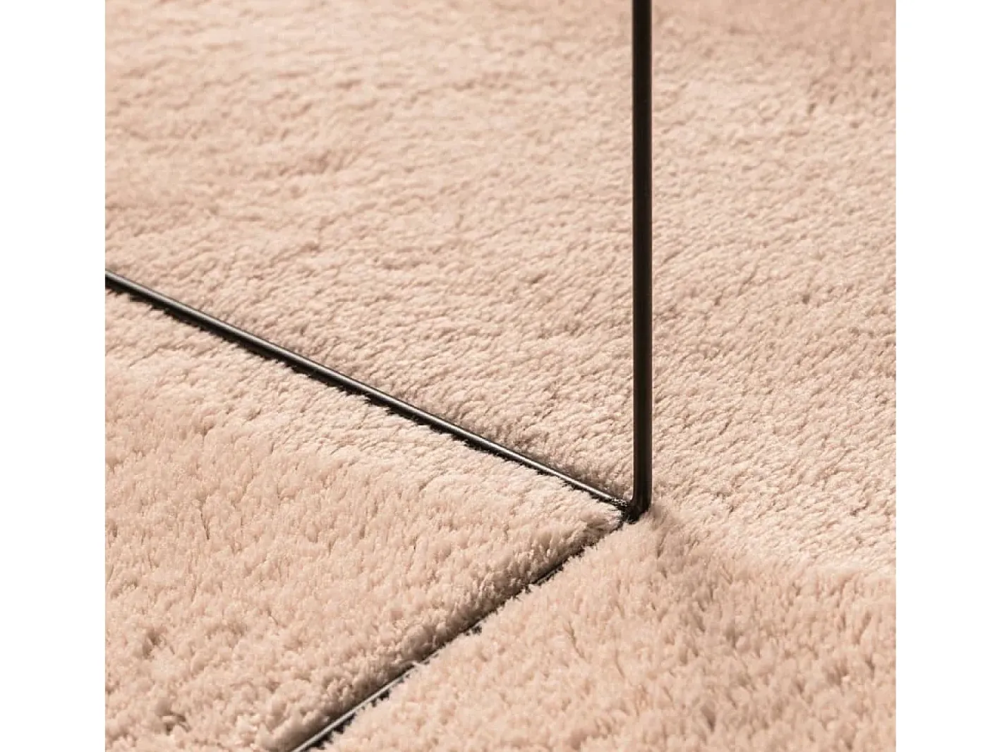 Discount Alfombra HUARTE de pelo corto suave lavable rojo claro 80x250 cm Rosa