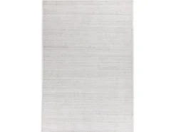 Alfombra De Salón-Alfombra Hygge de viscosa y lana 190x290 cm Boston Beige