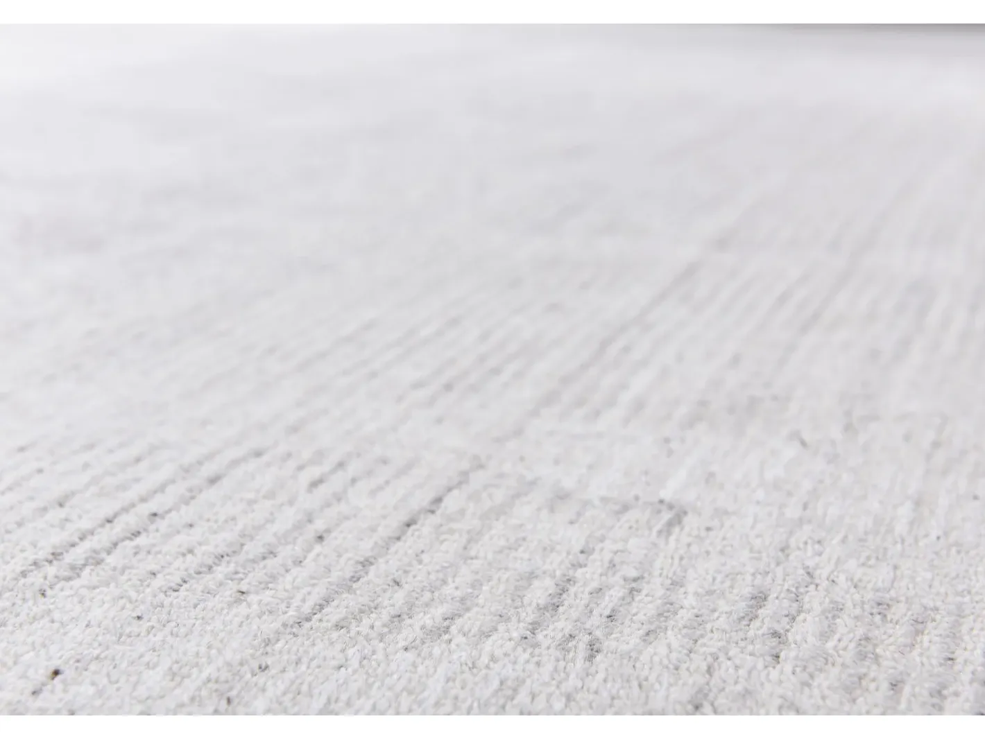Alfombra De Salón-Alfombra Hygge de viscosa y lana 190x290 cm Boston Beige