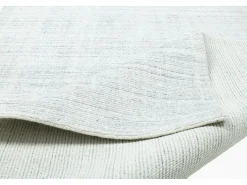 Online Alfombra Hygge de viscosa y lana 140x200 cm plata Boston Plateado