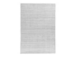 Online Alfombra Hygge de viscosa y lana 140x200 cm plata Boston Plateado