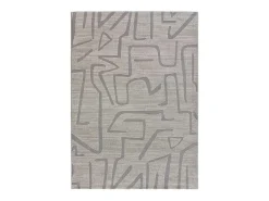 Alfombra De Salón-Alfombra interior - abstracto - plata - 80 x 150 cm - HL-AFRICA Plateado