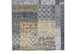 Alfombra De Salón-Alfombra interior - abstracto - - 80 x 150 cm - NEILA Gris